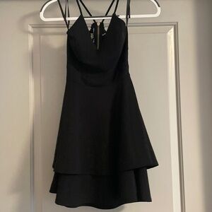 B Darlin Black Mini Dress